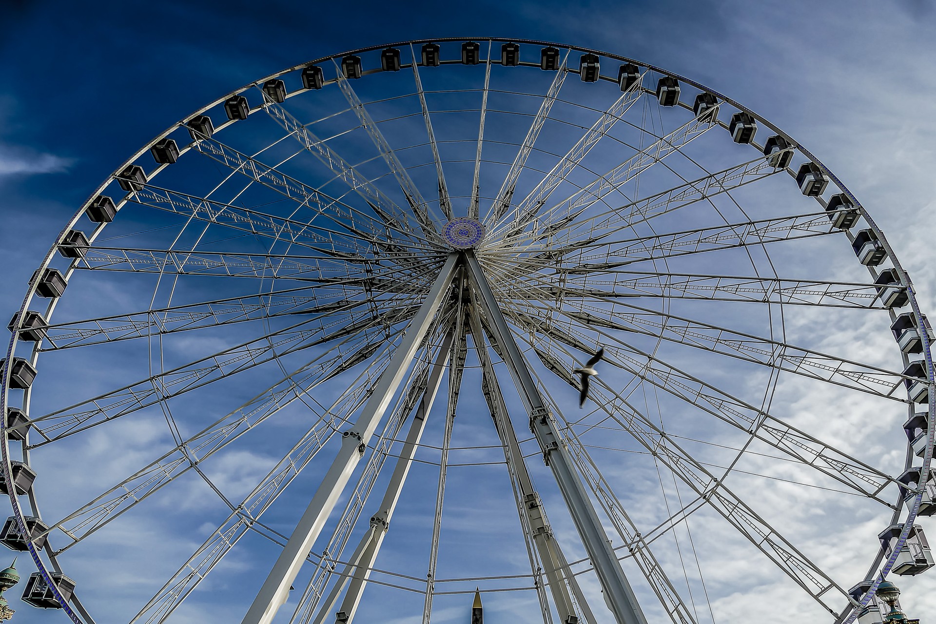 Ferris wheel in place de la Concorde, Photo image a Beautiful pa