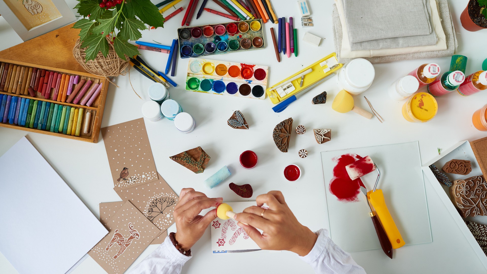 Stamp decorating